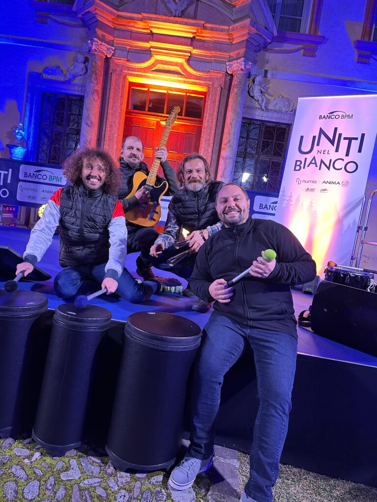 rock tribe band banco bpm bolzano team building onebeat musica